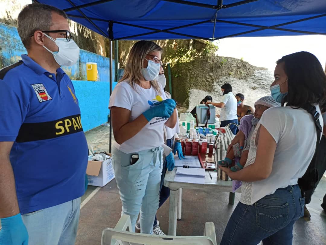 atendidos por pediatras en la Zona Industrial de Las Minas