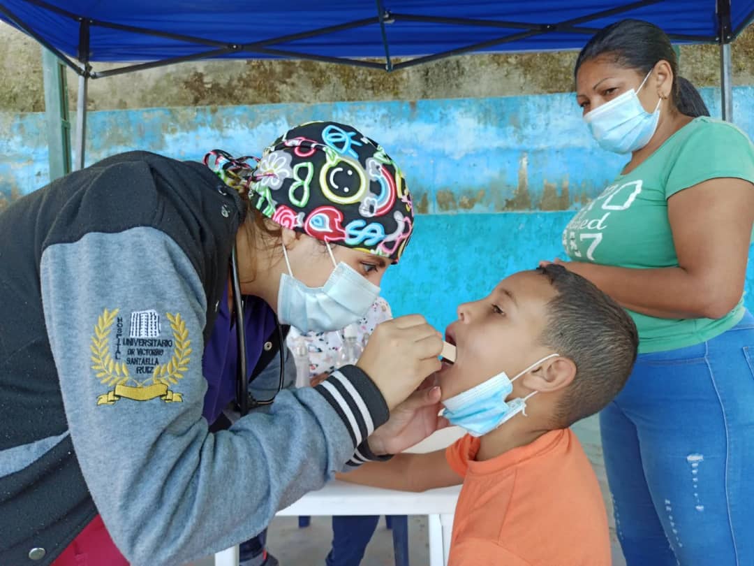 atendidos por pediatras en la Zona Industrial de Las Minas