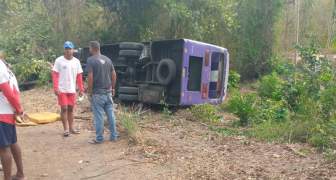Accidente deja un muerto y 10 heridos en la vía hacia Ocumare