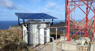 Paneles solares Digitel en LosRoques_