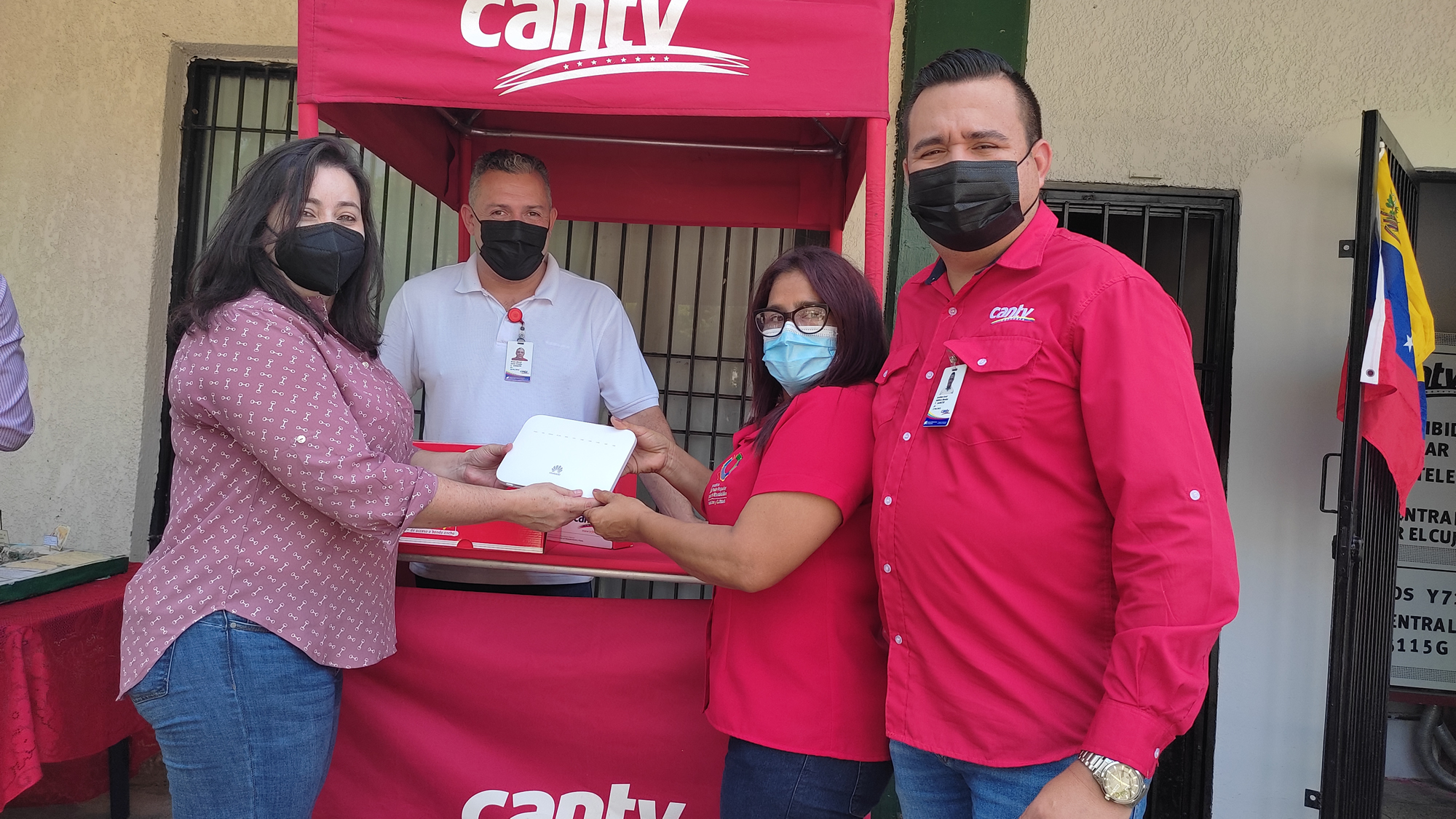 Cantv inauguró MDU para conectar a 192 familias de Maracaibo