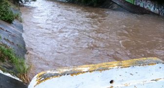 CRECIDA DEL RIO GUAIRE EN CARACAS AGOSTO 2022