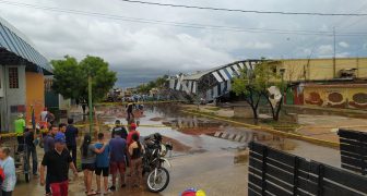 Fuertes lluvias hace destrozos en La Cañada de Urdaneta