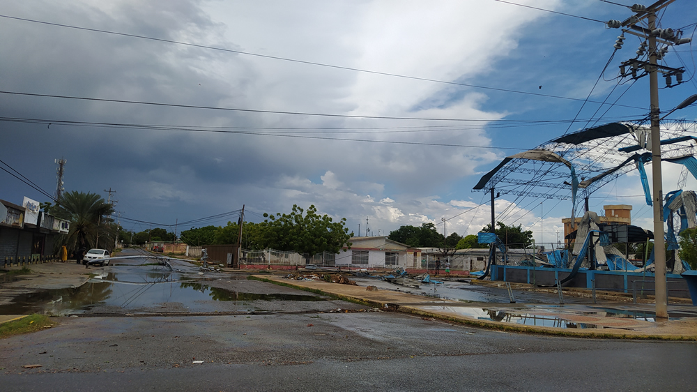 Fuertes lluvias hace destrozos en La Cañada de Urdaneta
