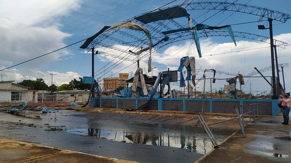 Fuertes lluvias hace destrozos en La Cañada de Urdaneta