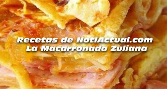 RECETA PARA LA MACARRONA ZULIANA TRADICIONAL DE AÑO NUEVO