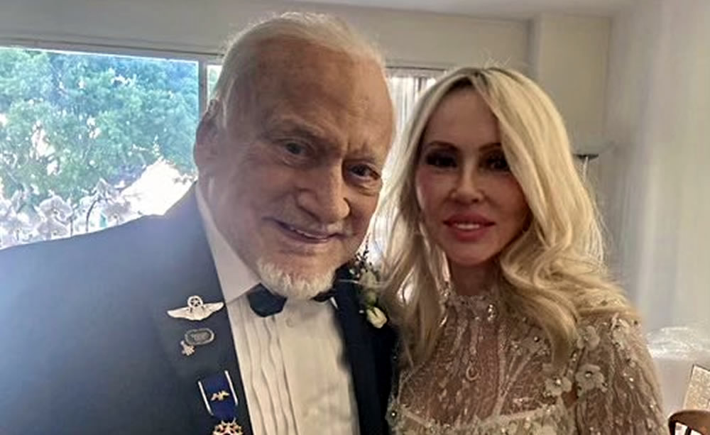 Buzz Aldrin se casó con Anca Faur