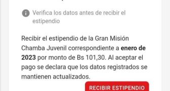 CHAMBA JUVENIL ENERO 2023