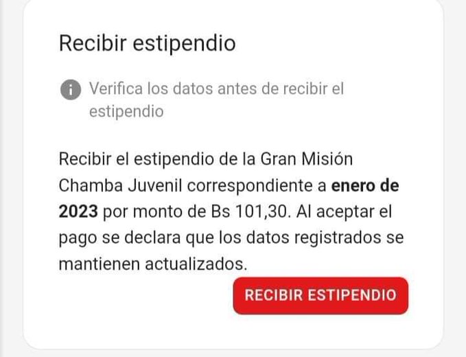 CHAMBA JUVENIL ENERO 2023