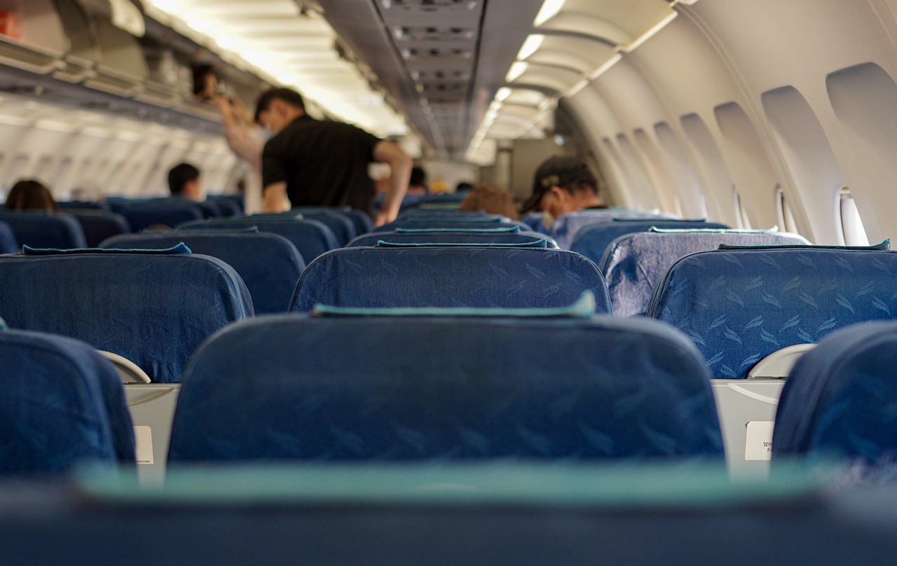 Estos son los sitios más sucios que encontrarás en el avión