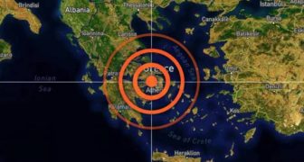 TERREMOTO EN GRECIA ATENAS