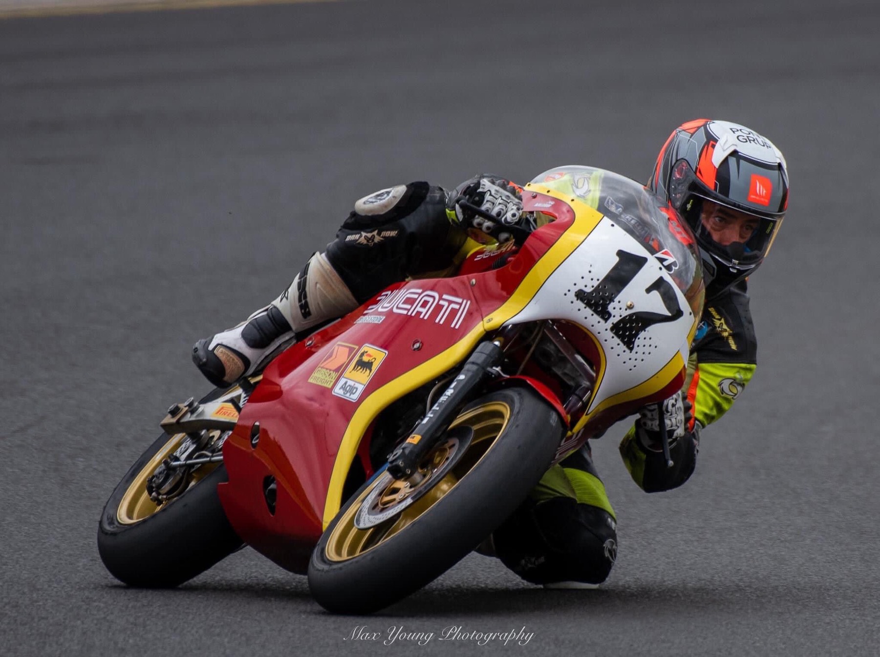 MICHAEL BERTI COMANDA LA CLASIFICACIÓN EN LA CLASE 750cc PERÍODO 5 (Foto Max Young)