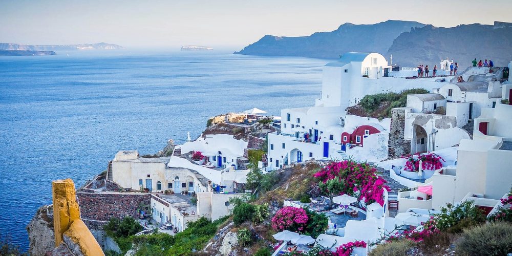 TURISMO EN GRECIA SANTORINI