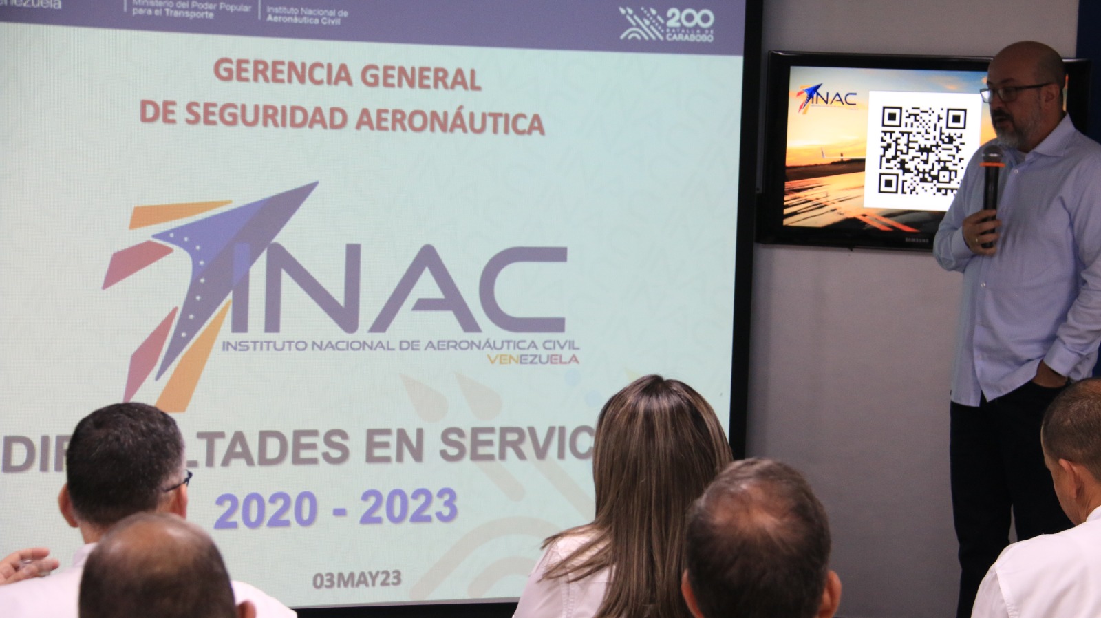 Presidente INAC y aerolíneas venezolanas desarrollan estrategias