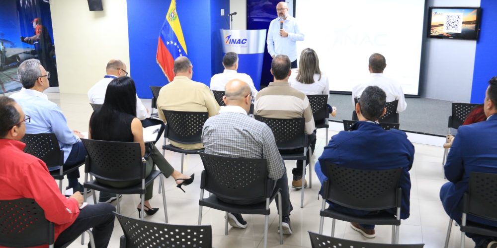 Presidente INAC y aerolíneas venezolanas desarrollan estrategias