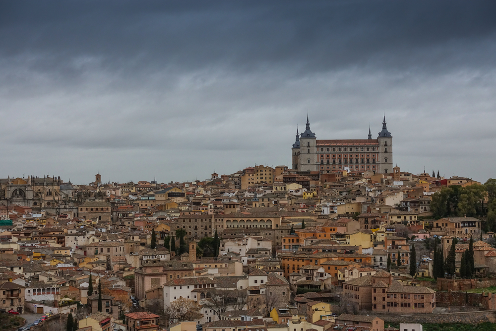 Ciudad histórica antigua en España
