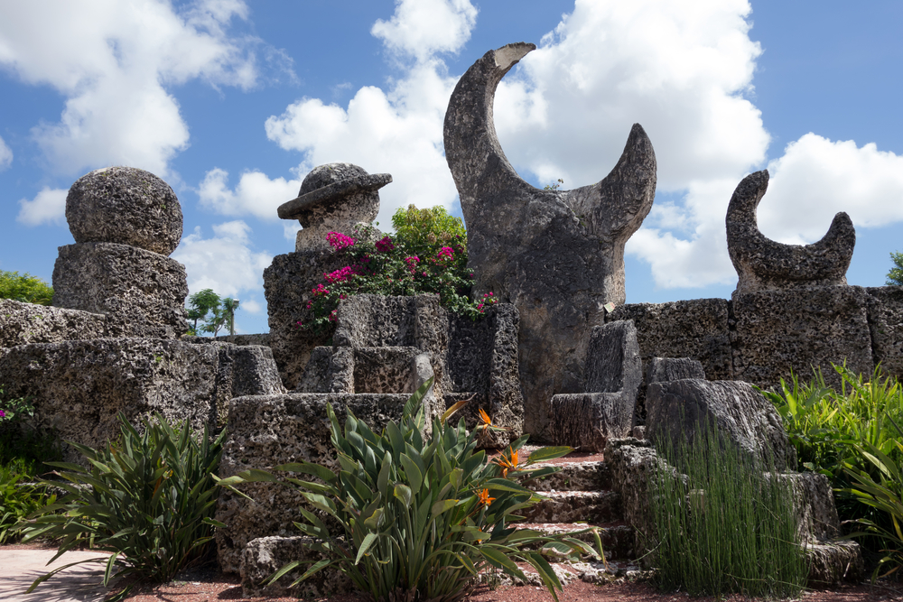 Coral Castle is a stone structure created by the Latvian American eccentric Edward Leedskalnin (1887–1951) north of the city of Homestead, Florida in Miami-Dade County