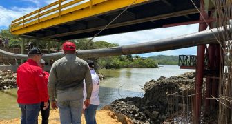 Trabajos en puente La Reina de Carenero