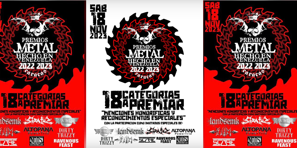 III Edición de los Premios Metal Hecho en Venezuela