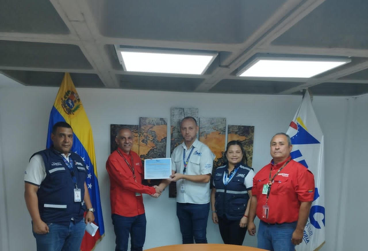 Conviasa certificada para prestar servicios de seguridad de aviación civil