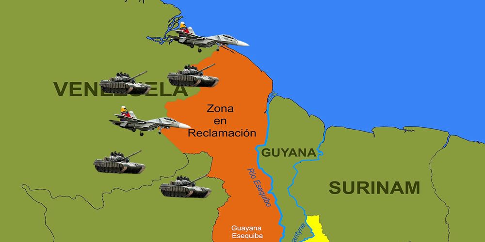 GUERRA VENEZUELA GUYANA POR EL ESEQUIBO