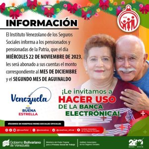 ATENCIÓN, CONFIRMADO PARA MAÑANA MIÉRCOLES EL PAGO DE LA PENSIÓN Y EL 2DO MES DE AGUINALDO COMO LO HABÍAMOS PUBLICADO EN PREVIAS ACTUALIZACIONES, TAMBIÉN HABÍAMOS DICHO QUE LA PENSIÓN TENÍA AL MENOS UN DÍA DE RETRASO Y ASÍ FUE.