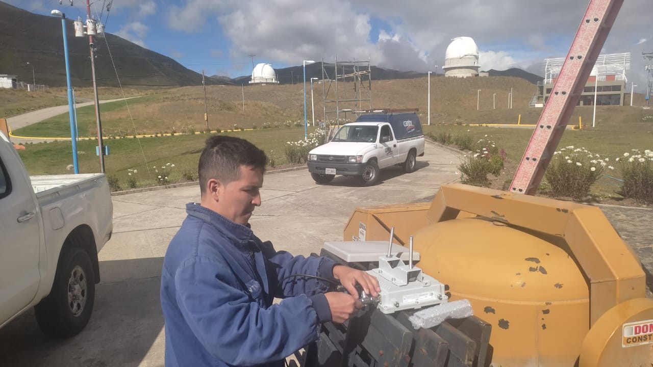Cantv instaló antenas Wi-Fi en el Astrofísico de Mérida.