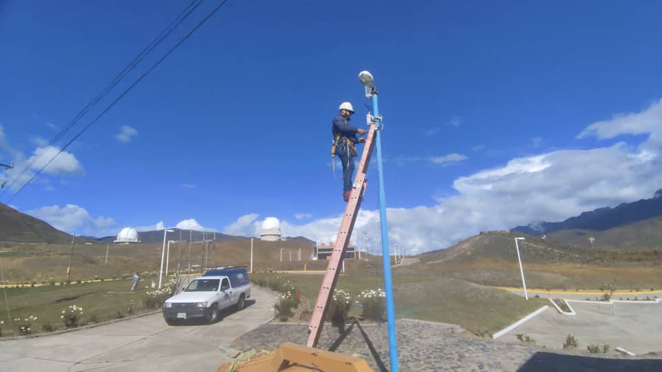 Cantv instaló antenas Wi-Fi en el Astrofísico de Mérida.