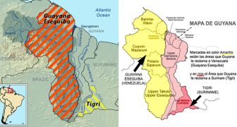 GUAYANA ESEQUIBA Y LA REGIÓN DEL TIGRI TERRITORIOS ROBADOS POR GUYANA