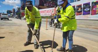 Gobierno Bolivariano rehabilita tramo en la Autopista Gran Cacique Guaicaipuro