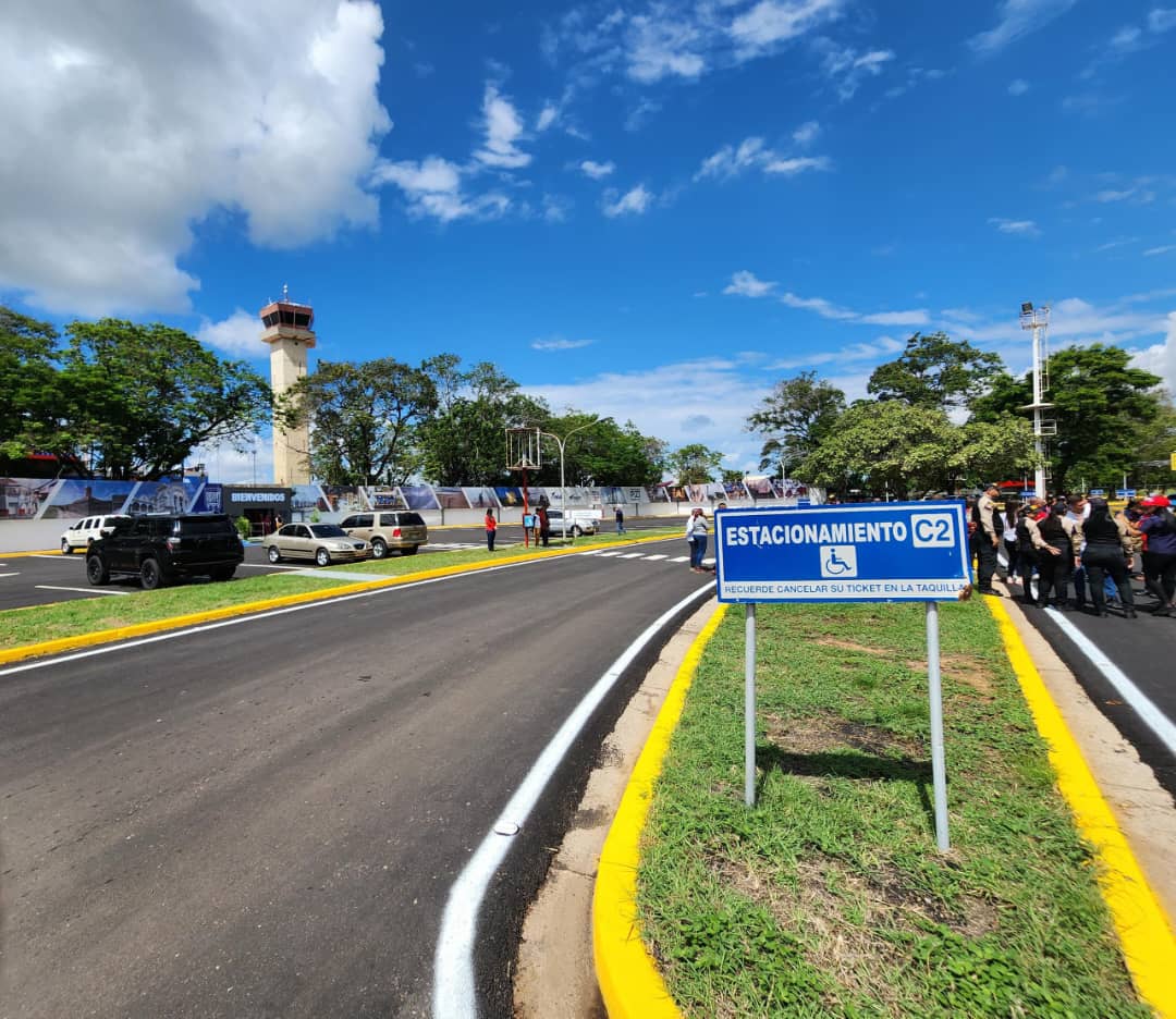 Inaugurado nuevo estacionamiento en Aeropuerto la Chinita del Zulia
