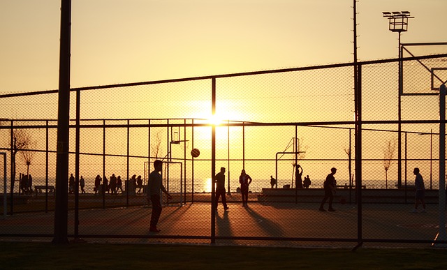 Basketball en Los Angeles California