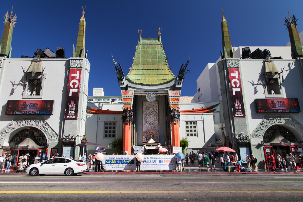 Los Angeles, California,Grauman's Chinese Theatre on Hollywood Boulevard, Los Angeles, California, USA.