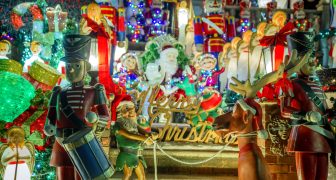Turismo en Nueva York, Dyker Heights y sus luces navideñas