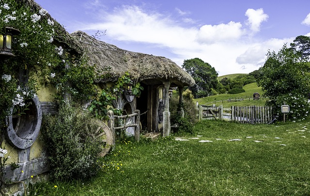 NUEVA ZELANDA CASAS DEL HOBBIT