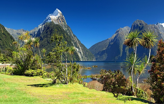 Nueva zelanda, Milford sound y Mitre peak