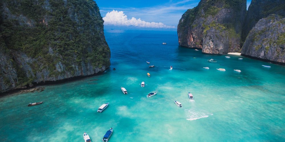 TURISMO EN LAS PLAYAS DE TAILANDIA EN ENERO 2024