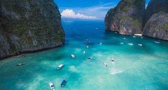 TURISMO EN LAS PLAYAS DE TAILANDIA EN ENERO 2024