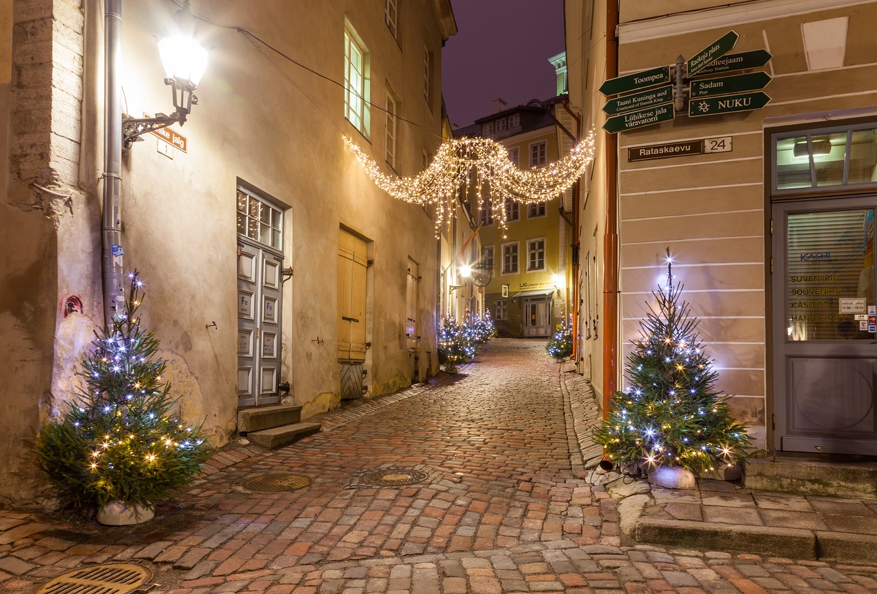 Tallinn, la capital de Estonia.