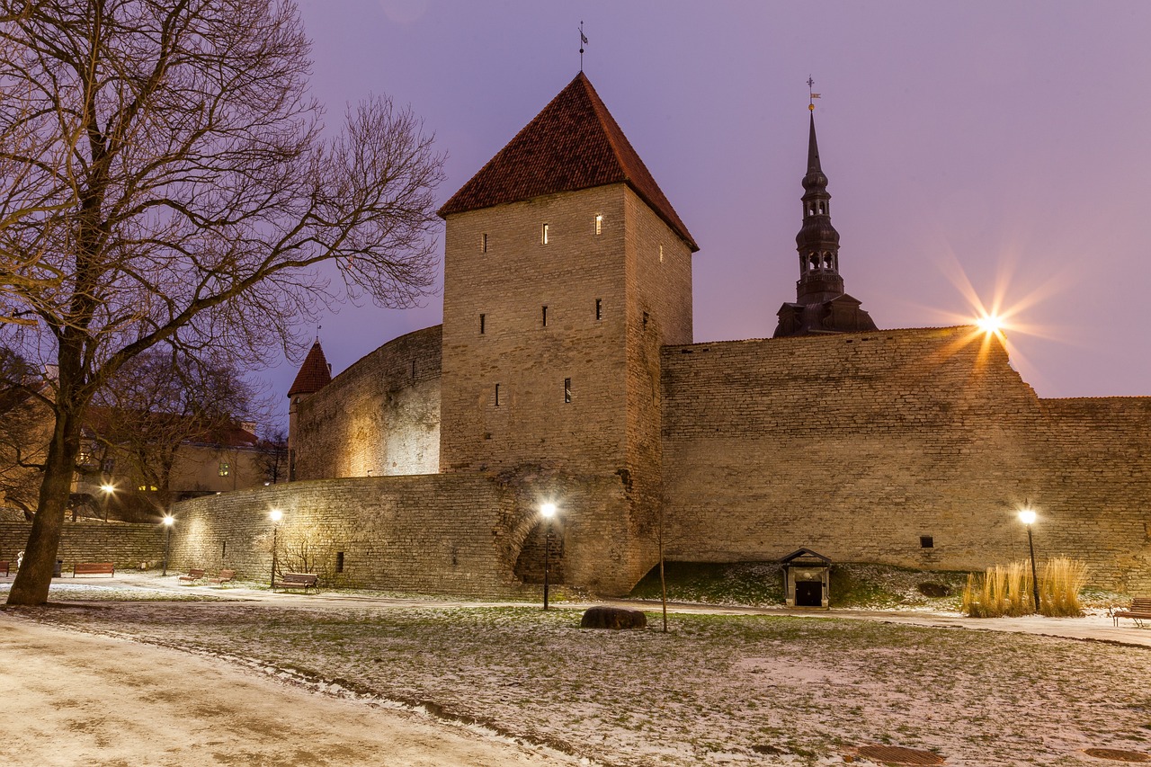 Tallinn, la capital de Estonia.