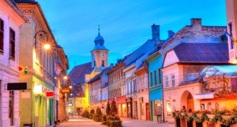Brasov, town of Transylvania, Romania