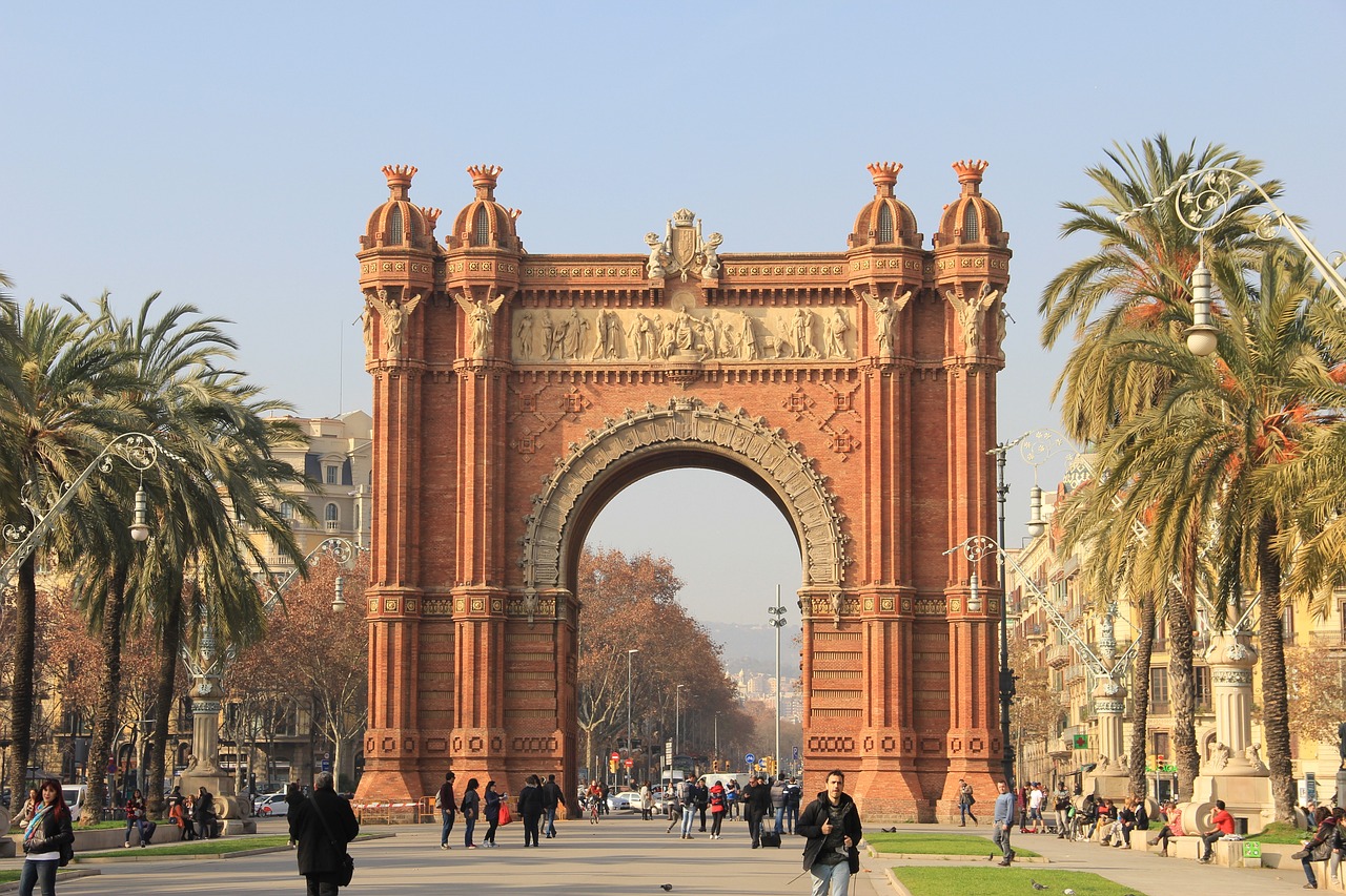 Turismo en Barcelona ARCO DEL TRIUNFO