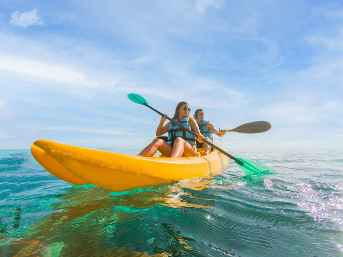 Kayak en Garrafón park