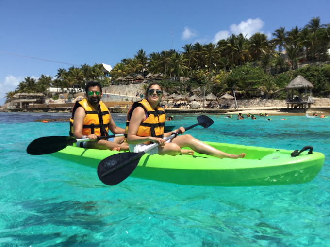 Kayak en Garrafón park