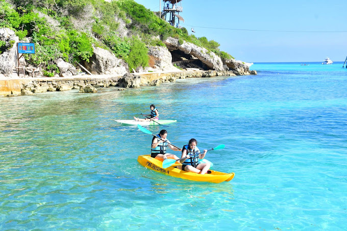Kayak en Garrafón park
