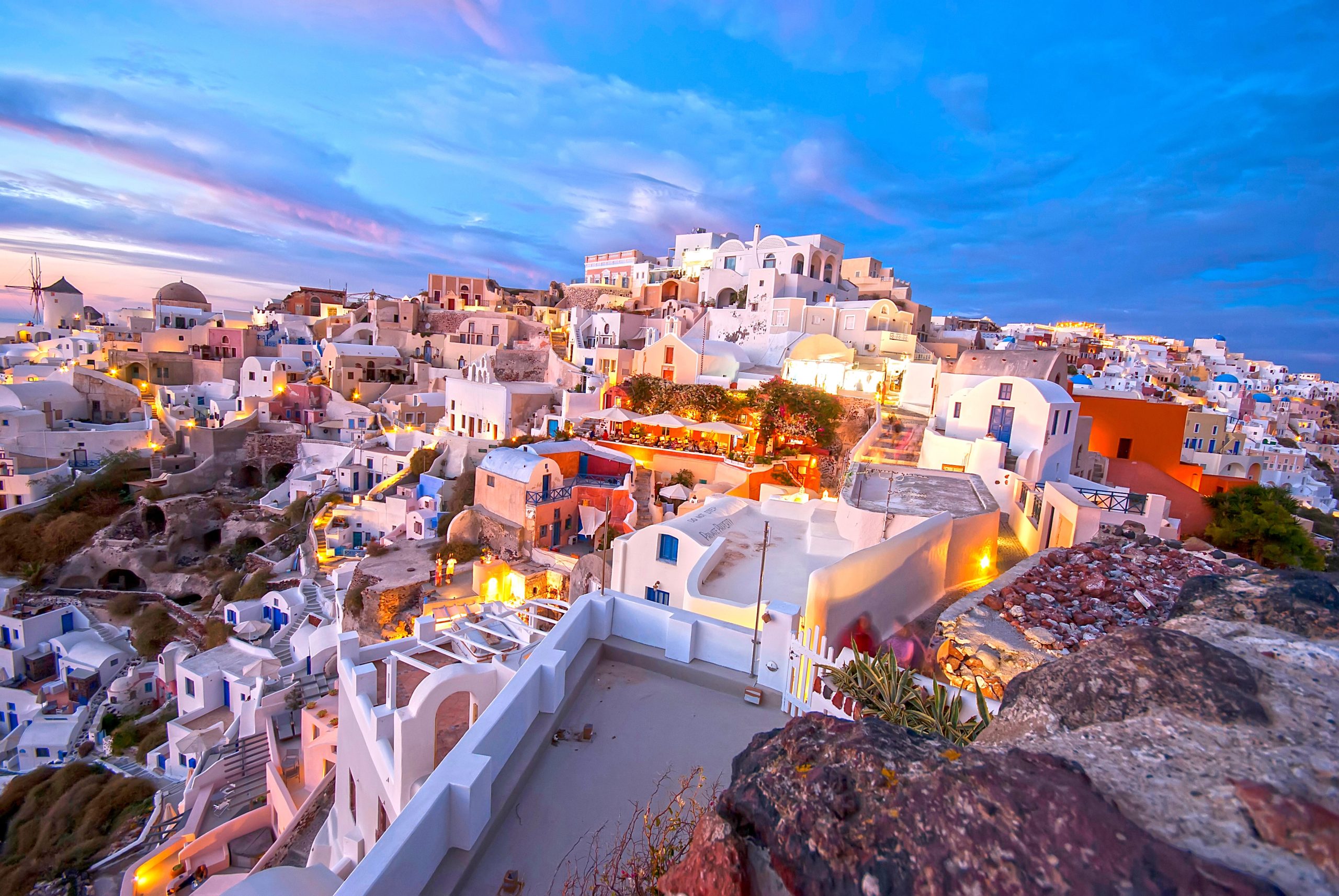 Gerente de hotel en Isla Santorini