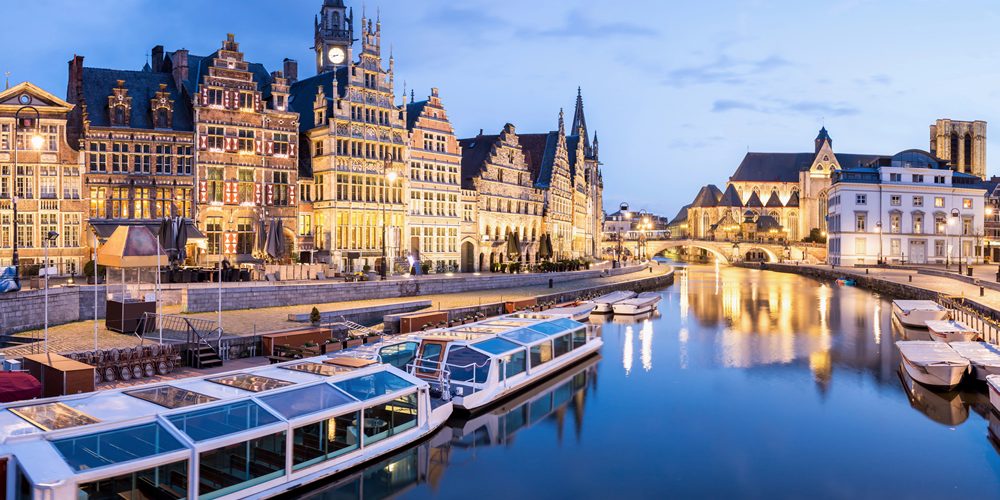 Recorrido turístico por Gante en Bélgica