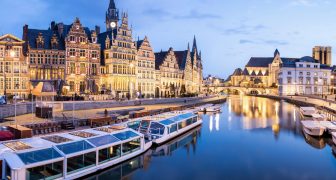 Recorrido turístico por Gante en Bélgica