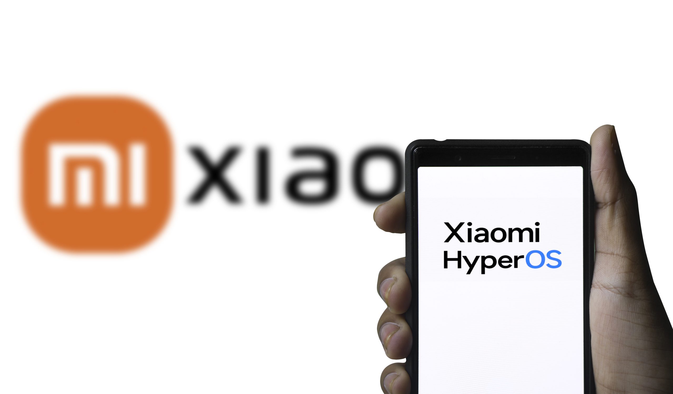 Xiaomi HyperOS on smartphone. Xiaomi HyperOS is a human centric operating system.