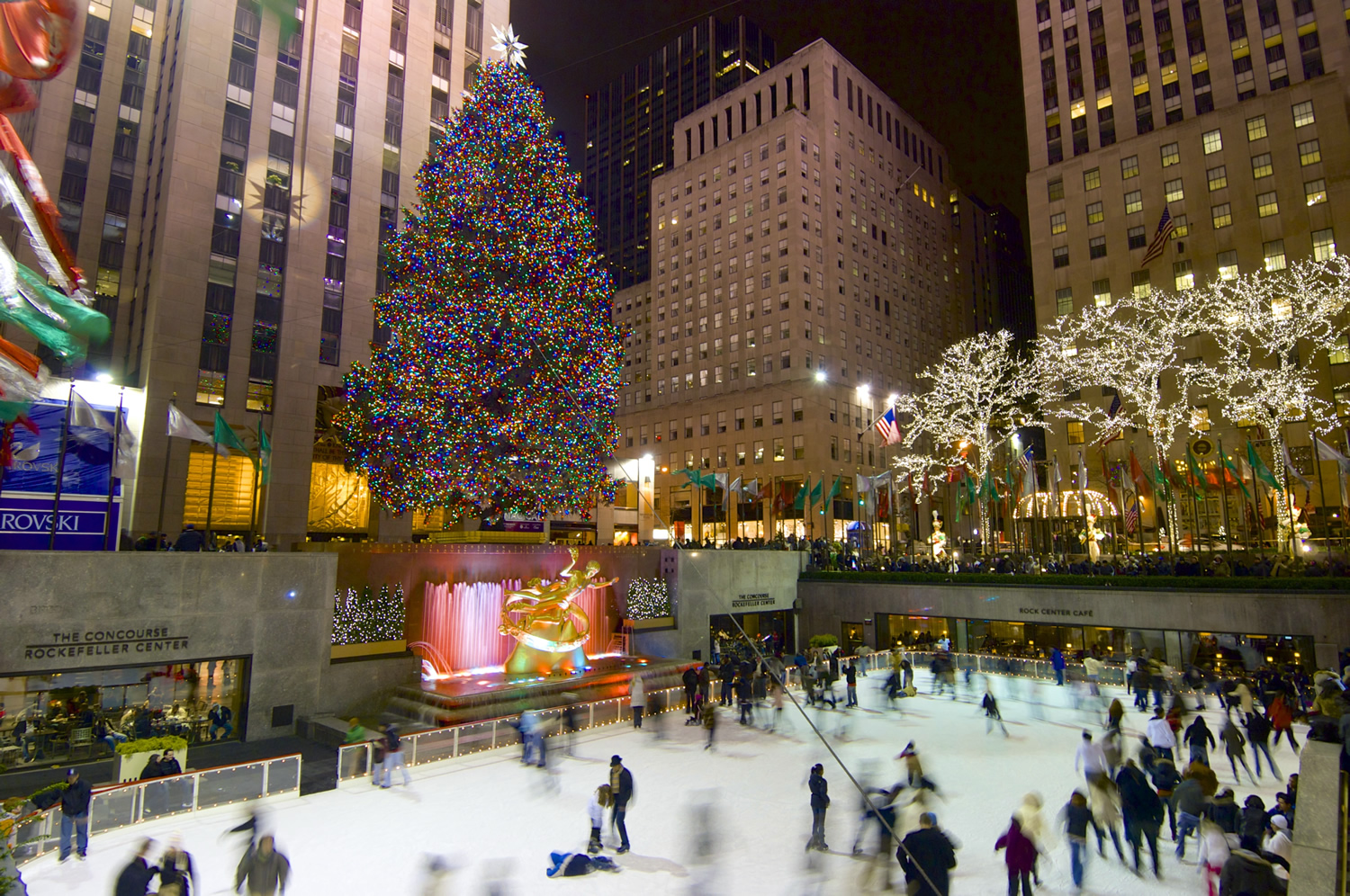 Cómo es la navidad y el año nuevo en Nueva York